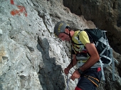 45 serve la corda di  sicurezza...